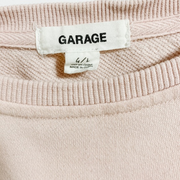 Blush pink cropped sweater - Picture 2 of 3